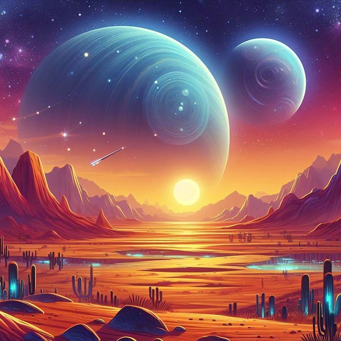 galactic girlss. intergalactic worlds NFT