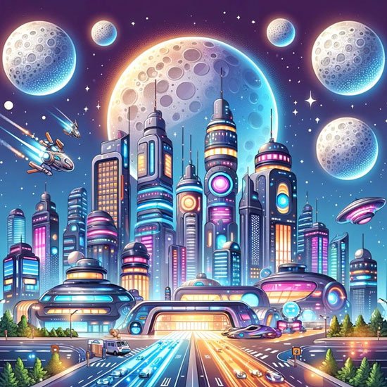 galactic girlss. intergalactic worlds NFT